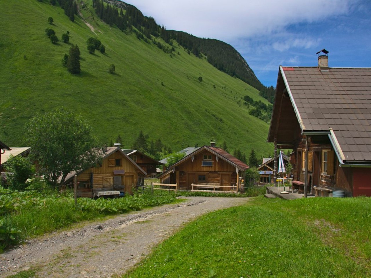  Huetten in Fallerschein